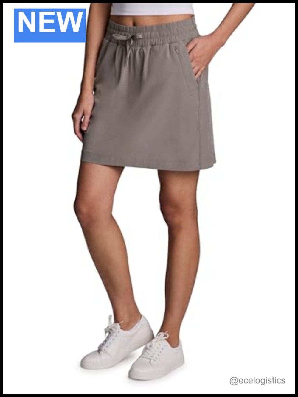 Women's Quick Dry Woven Skort with Pockets for Tennis Golf